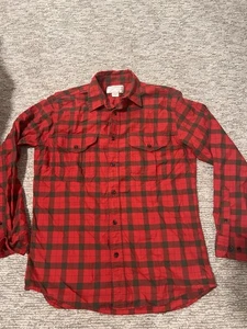 Men's Filson Button Up Shirt Small Alaska Guide Shirt Lightweight - Picture 1 of 4