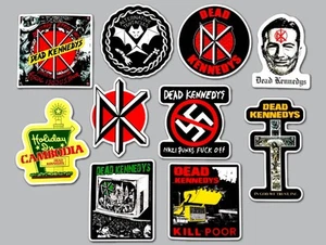 Dead Kennedys Sticker Lot (10 Stickers) SET 1 punk hardcore vinyl decal band - Picture 1 of 2