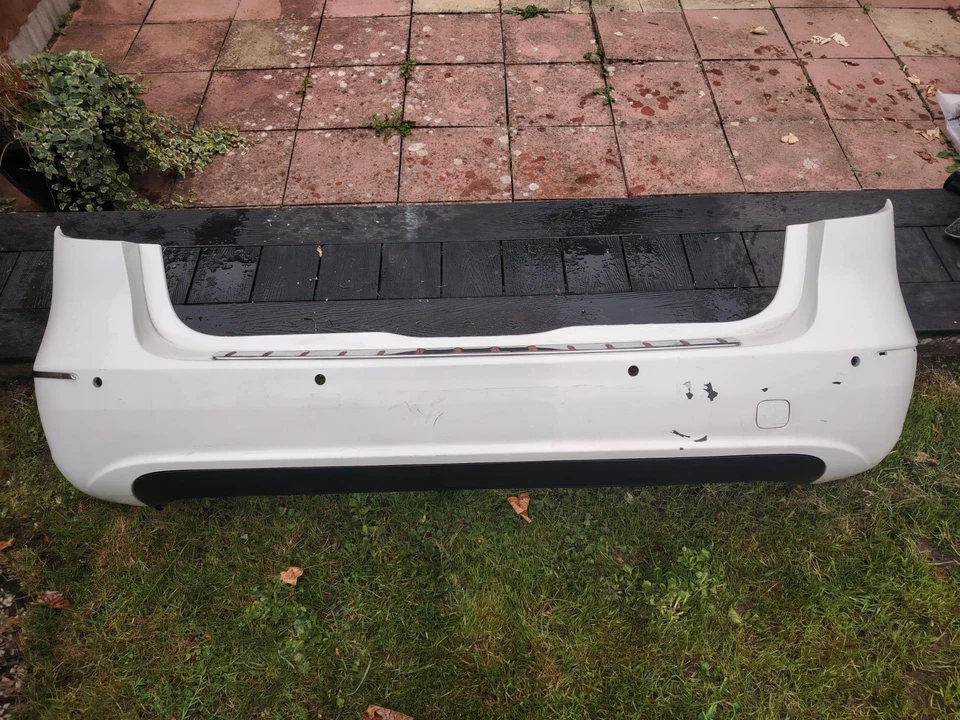 2012-2018 MERCEDES B-CLASS W246 BUMPER REAR BACK WHITE 650 COMPLETE - Image 1 of 4