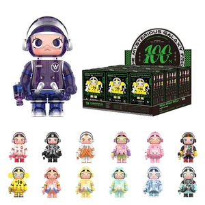 MEGA Space Molly 100% 2-B Blind Box Figures, Random Design Box Toys for Moder... - Foto 1 di 6