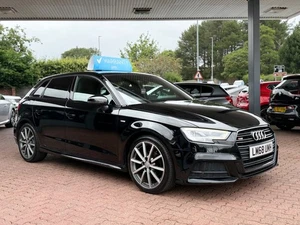 2018 Audi A3 30 TFSI 116 Black Edition 5dr HATCHBACK Petrol Manual - Picture 1 of 24