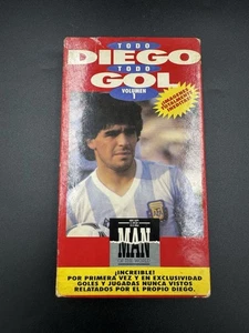 Todo Diego Todo Gol Volumen 1 - Maradona Soccer VHS Video Tape Very Rare The Man - Picture 1 of 7