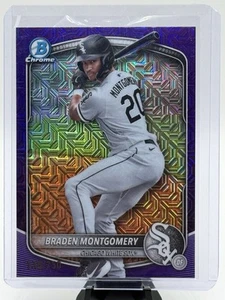 BRADEN MONTGOMERY 2025 Bowman Chrome Mojo Purple /250 - Picture 1 of 3