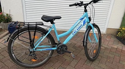 Citybike Fahrrad Damen, 26 Zoll, 7-Gang Nabenschaltung, LED Licht - Bild 1 von 4
