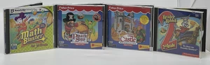 Lot of 4 PC Kids Games - Math Blaster, Pirate Ship, Castle, Reader Rabbit - Picture 1 of 21