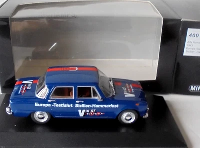 Alfa Romeo Giulia 1973 Blue Hammerfest Minichamps 1/43 Diecast 1 of 264 Limited - Image 1 of 4
