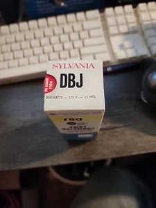 Sylvania Projector Lamp DBJ 500-Watt 120V Blue Top Bulb 25HR IOB - Picture 1 of 2