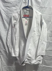Gracie Barra Size A4 Jiu Jitsu for Everyone Equipe Edition GB White Mens Gi Top - Picture 1 of 5