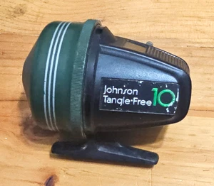 Vintage Johnson tangle free 10 fishing reel Works! - Picture 1 of 2