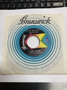 JACKIE WILSON 7" HIGHER & HIGHER / I'M THE ONE TO DO IT 45 Northern Soul a1689 - Imagen 1 de 2