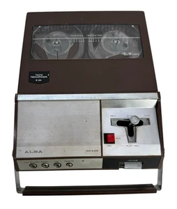 Vintage Alba R-20 Tape Recorder Untested - Picture 1 of 3