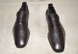 SALVATORE FERRAGAMO "ITALY MADE" LOAFERS 12 D $995 - Picture 1 of 6