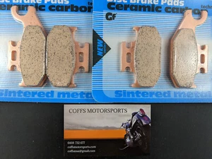 Front LEFT/RIGHT Sintered Brake Pads Fit CAN-AM QUEST 650 2002 2003 2004 - Picture 1 of 4