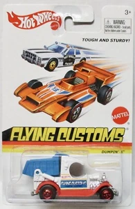 Hot Wheels Flying Customs Dumpin' 2012 un blanco envío combinado - Imagen 1 de 1