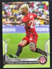 2022 Topps Now MLS LORENZO INSIGNE 1st Goal for TORONTO FC #158 - PR: 209