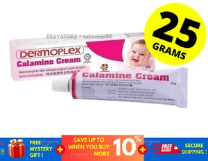 Dermoplex Calamine Cream Soothes Relieve Nappy Rash Prickly Irritation 25g - Picture 1 of 6