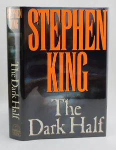 Vintage Stephen King HB Book DJ 1st Edition The Dark Half 1989 - Imagen 1 de 12