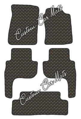 CUSTOM FIT TOYOTA LAND CRUISER COLORADO RUBBER FLOOR MATS FROM 1998 TO 2002 - Image 1 of 4