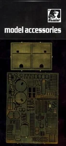 Hauler Models 1/48 TIGER I "AFRICA CORPS" INITIAL PROD Photo Etch Detail Set - Picture 1 of 6