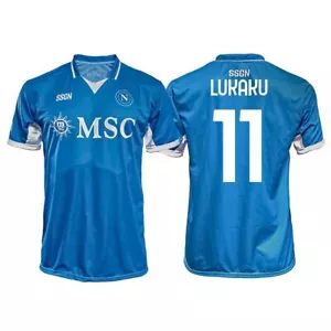 Maglia Lukaku Napoli Home 2024 2025 Azzurri ufficiale adulto ragazzo bambino 11 - Picture 1 of 2