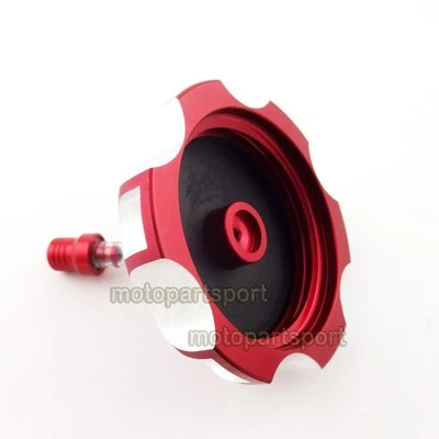 CNC Billet Gas Fuel Tank Cap Cover For Honda 2006-2009 CRF250R CRF450R Dirt Bike — 第 1/3 张图片