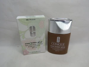 NIB Clinique Even Better Glow Light Reflecting Makeup WM 118 Amber (D) 1oz S2 1 - Picture 1 of 2