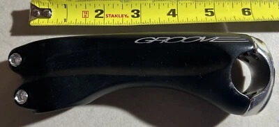 VINTAGE CINELLI GROOVE STEM 120mm 1-1/8" steerer clamp 25.4mm handlebar clamp - Image 1 of 4