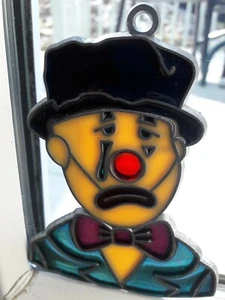 Vintage  Sun Catcher or ornament, Clown, New old stock, See Photos. - Picture 1 of 5