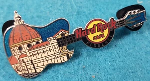 FLORENCE ITALY DUOMO CATHEDRAL CHURCH CITY VIEW GUITAR Hard Rock Cafe PIN - Picture 1 of 1