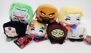 4D Kawaii Würfel SUICIDE SQUAD 7er Set DC Comics Harley Quinn Joker Katana mehr! - Bild 1 von 3