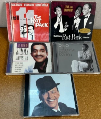 Rat Pack Collection +Hits/Essentials from Sinatra/Davis/Martin-Bundle of 5 CDs - Image 1 of 4