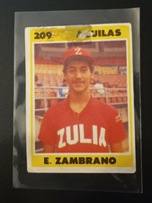 1987-88 Eddie Zambrano Venezuelan Winter League Sticker #209