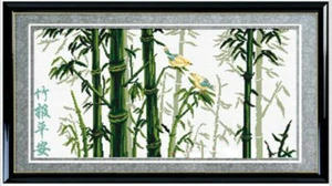 Kits de punto de cruz "Banboo" 11CT 74cm*44cm - Imagen 1 de 1