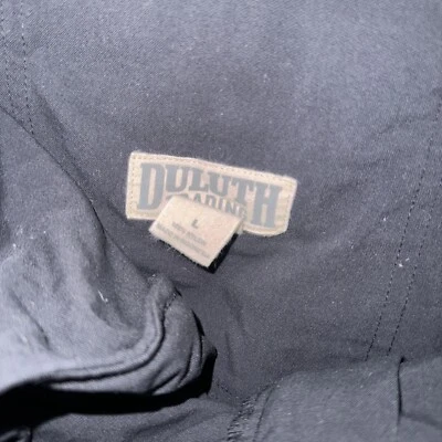 Pantalones Cortos de Carga Duluth Trading Para Hombre Talla L Negros con Cinturón Aire Libre Senderismo Pesca Foto 1 de 4