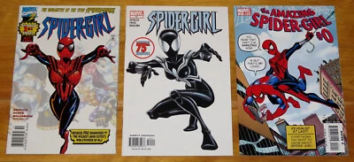 Marvel 1998-2006 Spider-Girl Lote Nº 1 y 75 + Increíble Nº 0 - TODO CASI NUEVO a casi nuevo/como nuevo Foto 1 de 2