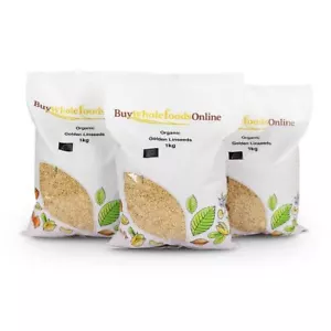 Organic Golden Linseed 3kg | BWFO | Free UK Mainland P&P - Picture 1 of 1
