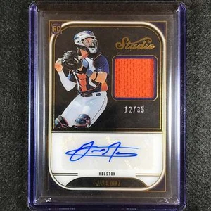 2023 Chronicles Mlb Yainer Diaz Studio Black Rookie Patch Auto Gold 12/35 - Picture 1 of 1