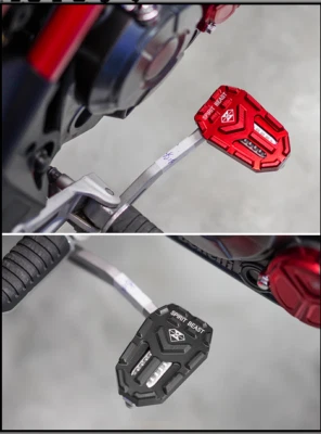 1pcs Aluminum Motorcycle Foot Pegs Rest Pedal Pad for Benelli TNT135 BN600 Honda — 第 1/4 张图片