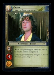 LOTR TCG Fellowship of the Ring Foil 1R307 Pippin, Hobbit of Some Intelligence - Picture 1 of 2