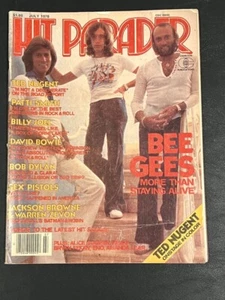 Bee Gees Hit Parader Magazin Juli 1978 Rock n Roll ohne Etikett - Bild 1 von 5