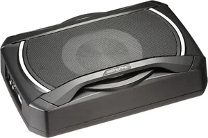 Alpine SWE-1080 Powered subwoofer 20cm woofer & 160W amplifier built-in - Picture 1 of 5