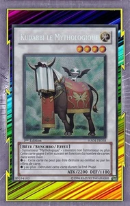 Kudabbi Le Mythologique HA04-FR058 Lumière Bête Synchro Effet Niveau 4 YGO - Picture 1 of 1