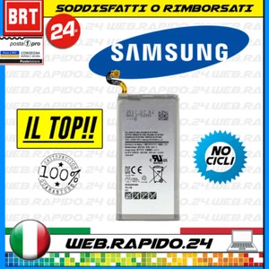 BATTERIA EB-BG955ABE PER SAMSUNG GALAXY S8 PLUS SM G955 F 3500mAh PARI ORIGINALE - Foto 1 di 1