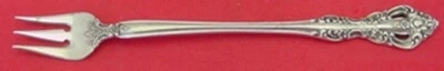 Коктейльная вилка Michelangelo от Oneida из чистого серебра 6 дюймов винтажная сервировка   - Изображение 1 из 2