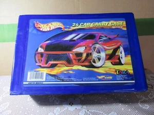 A369 Vintage 2001 HotWheels 20050 Transport Case 24 Cars Incomplete 1:64 - Picture 1 of 11