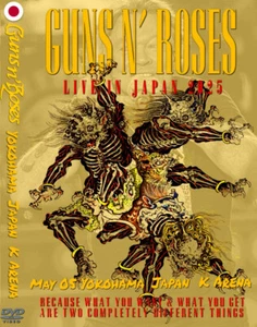 Guns N’ Roses Japan Tour 2025 K-Arena Yokohama DVD 4cam multi Aud edit - Picture 1 of 2