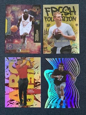 BUY 4, GET 3!🔥🏈 2021 Skybox Metal Universe (+New 03/28) LeBron! You Pick! - Image 1 of 2