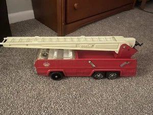 Vintage 70er Jahre Tonka Feuerwehrauto Spielzeug Metall - Bild 1 von 5