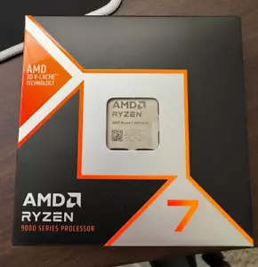AMD Ryzen 7 9800X3D - Ryzen 7 9000 Series Zen 5 8-Core 5.2 GHz - Socket AM5 120W - Photo 1/1