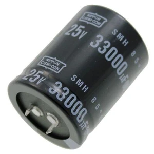 Snap-In Elko Kondensator Radial 33000µF 25V 85°C 35x45mm ESMH250VSN333MA45T 3300 - Picture 1 of 1